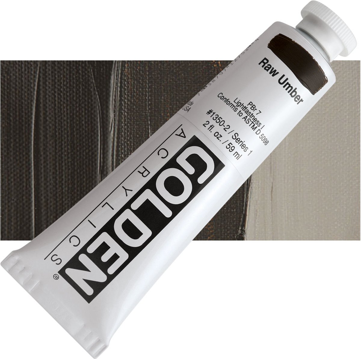 Golden Heavy Body Acrylverf Serie 1 | Raw Umber (1350-2) 59ml